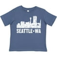 thumbnail image 3 of Inktastic Seattle Skyline Grunge Boys or Girls Toddler T-Shirt, 3 of 5