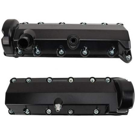Engine Valve Cover Set 2 Piece - Compatible with 1997 - 2004 Ford F-150 1998 1999 2000 2001 2002 2003