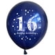 thumbnail image 5 of 10 globos de 12 pulgadas con texto en inglés "Happy 30th, 50th, 60th Birthday" de Tiffany para niñas y niños, decoraciones para fiestas de cumpleaños para adultos, 5 of 5