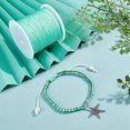 thumbnail image 4 of 1 rollo de 150 yardas de cordón de nailon de 0,5 mm para nudos chinos, kumihimo, abalorios, macramé, joyería y costura - Aguamarina, 4 of 7