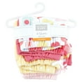 thumbnail image 2 of Hudson Baby Infant Girls Shorts Bottoms 4-Pack, Cheerful Flower, 3T, 2 of 3