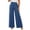 Navy, variant on hlysgo Women's Wide Leg Pants Elegant High Waisted Asymmetrical Pant Business Casual Dress Trousers with Pockets Navy,2xL