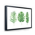 thumbnail image 3 of Designart 'Close Up Of Tropical Leaf Of Monstera IV' Farmhouse Framed Canvas Wall Art Print, 3 of 5