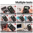 thumbnail image 4 of Meter Electrician LCD Backlight Ohm Square Digital Multimeter AC/DC Current Meter Voltage Resistance Wave Test ,Widely Used, 4 of 6