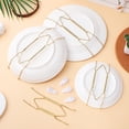 thumbnail image 4 of Myenne 12pcs Plate Wall Holder Invisible Plate Hangers Decorative Plate Wall Display Holders Wall Mount Plate Stand With Wall Hooks, 4 of 11