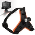 thumbnail image 4 of Motorcycle Helmet Mount Bracket, Shockproof Prevent Slip Buckle Reinforced Polyester Ribbon Helmet Front Chin Bracket Holder  For Hero 9 8 7 6 5 Blue,Orange,Black, 4 of 8