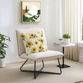 thumbnail image 3 of Sunflower Outdoor Pillow Covers Pack of 2 Vintage Flower Leaf Farmhouse Retro Background Waterproof Throw Pillow Covers Decorative Cushion Cases for Patio Garden Tent Balcony Couch 24x24 inch, 3 of 8
