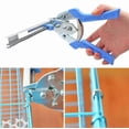 thumbnail image 4 of Nicebelie Pliers, Type M Nail Ring Pliers with 600pcs M Clips, Hog Ring Rliers, 4 of 5