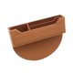 thumbnail image 2 of Organizador para huecos de asientos de coche, llaves, tarjetas, artículos diversos, accesorios de interior Marrón, 2 of 7