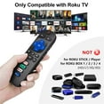 thumbnail image 5 of Universal Replacement Remote Controls For Roku Tv, Compatible With Tcl Hisense Onn Sharp Element Westinghouse Philips Series Smart Tv, 5 of 5