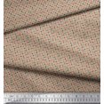 thumbnail image 3 of Soimoi Satin Silk Fabric Poker Card Symbol & Check Print Sewing Fabric Yard 42 Inch Wide, 3 of 3