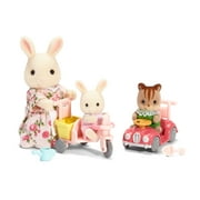 Calico Critters Apple N Jake's Ride N Play, Dollhouse Playset with Figures and Accessories, Ages 3+
