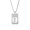 Silver Letter B, variant on Initial Necklace for Men Silver Plated A to Z Letter F Stainless Steel Name Alphabet K Pendant Dainty Personalized Statement Hip Hop Jewelry Silver Letter K