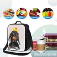 thumbnail image 4 of Balery Dachshund Sitting in Bathtub Caja de Almuerzo y Bolsa de Almuerzo para Hombres y Mujeres, Bolsa de Almuerzo Reutilizable con Gran Capacidad, Bolsa de Almuerzo Aislada, 4 of 7