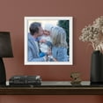 thumbnail image 3 of 5x8 Classic Modern White Picture Frame - UV Acrylic, Foam Board Backing, Hanging Hardware, 3 of 8