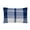 Navy, variant on Sim Wave Slate Grey & White Indoor/Outdoor Accent Pillow 14" x 22"