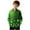 Green1, variant on KyCheLot Boys Casual Button Down Shirts Printed Long Sleeve Blouse St Patrick's Day Tops 3-16 Years