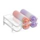 thumbnail image 4 of Botellero apilable de plástico transparente | Organizador de 3 niveles para botellas de vino y agua | Compartimentos desmontables para cocina, despensa, bar o refrigerador | Almacenamiento de, 4 of 6