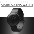 thumbnail image 1 of Reloj de cuarzo con sensor compatible con Bluetooth y esfera dual a prueba de agua 3ATM (negro) Ndcxsfigh Para estrenar, 1 of 4