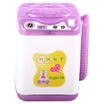 thumbnail image 2 of Doll House Accessories Mini Washing Machine Toy Doll House Simulation Furniture Mini Electric Makeup Brush Cleaner, 2 of 8