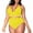 Yellow, variant on hoksml Flattering Swimsuits for Women,Women's Plus Size High Waisted Swimwear Swimsuit Full Coverage