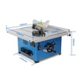 thumbnail image 2 of 8-Inch Household Miniature Woodworking Table Saw Electric Multi-Function Precision Dust-Proof Decoration Cutting Machine ,Long Lasting, 2 of 6