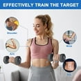 thumbnail image 2 of Basics Easy Grip Workout Dumbbell, Neoprene Coated for Both Home and Commercial Gyms 8LBS, 2 of 7