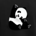 thumbnail image 3 of CafePress - Baby Panda Pajamas - Women's Short Sleeve Print T-Shirt and Pants Dark Cotton Pajama Set, 3 of 7
