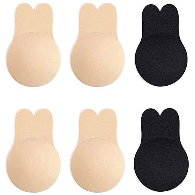 3 Pairs Invisible Adhesive Bra, Anti-Penetration Point Adhesive Bra,Breast Lift Tape Push Up Strapless Nipple Covers