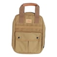 thumbnail image 4 of Bolsa organizadora de utensilios de camping, impermeable, para tabla de cortar, almacenamiento de vajilla Marrón, 4 of 9