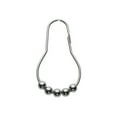 thumbnail image 3 of "Roller" Shower Curtain Hooks in Brushed Nickel, 3 of 4