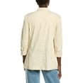 thumbnail image 2 of Theory womens  Rolled Sleeve BF Linen-Blend Jacket, 4, 2 of 3