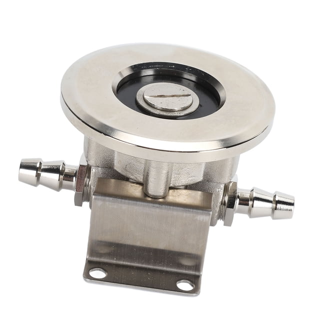Beer Barrel Cleaning Adapter, Reusable Portable Stainless Steel Safe Beer Keg Coupler Cleaning Adapter for Home