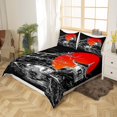 thumbnail image 3 of Housse de Couette, Style Japonais, Taille Simple, Pont Rouge, Literie, 3 of 6