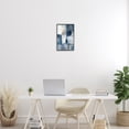 thumbnail image 4 of Stupell Industries Contemporary Dynamic Geometric Abstract Black Framed Giclee Art, 12 x 18, by Hannah Dawson, 4 of 8