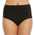 thumbnail image 3 of Women's Naomi & Nicole 7754 Soft and Smooth Control Brief (Black 2X), 3 of 4