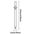 thumbnail image 3 of REK Attaches en Silicone Réutilisables pour Gestion de Câbles (6 Pcs), 3 of 7