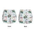 thumbnail image 6 of Goofa Turtle and Sea Life Printed Women 2 in 1 Running Shorts,Quick Dry Athletic Workout Shorts,High Waisted Athletic Shorts with Liner Pockets-Large, 6 of 9