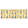 thumbnail image 6 of Yayeee Kitchen Valance Rod Pocket 54" x 18" Living Room Window Curtain, Pineapple Love, 6 of 6