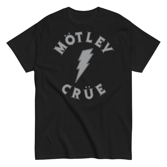 Motley Crue - Core Logo Unisex T-Shirt - Black - Small