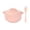 Pink, variant on Unbreakable Soup Bowl Set with Lid & Spoon, Microwave Safe Cool Touch Double Handle Noodle Rice Bowl, Stackable Lightweight Tableware for Family, Camping, Non-Slip, Eco Wheat Straw Soup Bowls