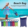 thumbnail image 2 of MeetYTOYS Seashell Bags Beach Mesh Shell Bag, Beach Bag for with Adjustable Carrying Straps for Collecting Fruit Vegetable Snacks or Toys，Yellow, 2 of 2