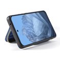 thumbnail image 6 of Dteck Zipper Wallet Crossbody Strap Case for Google Pixel 9 Pro XL,Magnetic Leather Card Pocket Case Shockproof Kickstand Cover with Adjustable Shoulder Strap for Google Pixel 9 Pro XL,Blue, 6 of 7