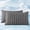 Dark Gray, variant on Sleep Zone Essential Cooling Stripe Pillowcases 2 Pack, Silky Cool Touch Pillow Cases for Hair & Skin, Breathable Moisture Wicking Pillow Covers, Envelope Closure (Blue, Queen)