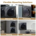 thumbnail image 5 of CTT Portable Dryers for Laundry 1500W, 3.5 cu.ft Compact Dryer with Stainless Steel Tub, 4 Drying Mode, Apartments, RVs, Dorms, 5 of 8