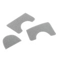 thumbnail image 3 of Adhesivo acolchado exterior de repuesto Juego de cierre de gris Sharpla Casco exterior adhesivo mágico, 3 of 8