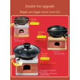 thumbnail image 2 of Mini Small Kitchen Toys Real Cooking Full Set Cooking Kitchenware Real Version, 2 of 6
