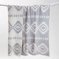 thumbnail image 3 of Hazy Gray Southwest Soft 50x60 Throw Blanket, 3 of 8