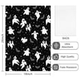 thumbnail image 2 of 2 Pcs Funny Kitchen Towels,Halloween Ghost Bat Star Pattern Microfiber Dish Towels,Kitchen Tea Towels,Kitchen Towel Set (18" X 26"), 2 of 7
