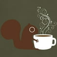 thumbnail image 3 of CafePress - Coffee Squirrel Dark T Shirt - Men's Classic Graphic Cotton T-Shirt, 3 of 4